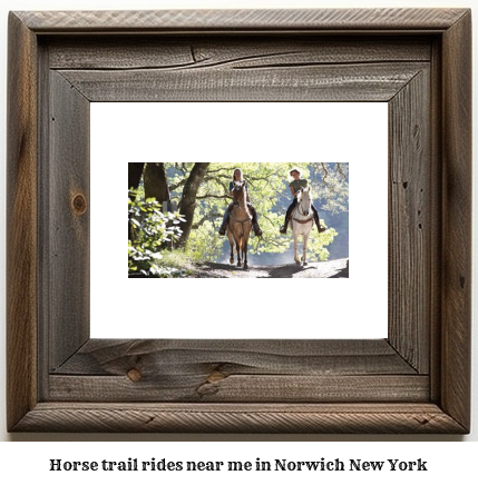 horse trail rides near me in Norwich, New York